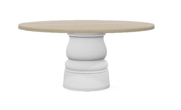 Moooi Container Table base wit - Ø 160 cm. - white whash