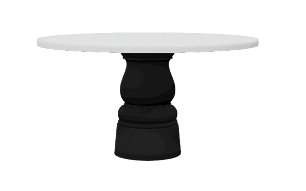 Moooi Container Table base zwart - Ø 140 cm. - RAL 9016