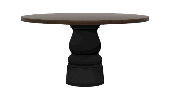 Moooi Container Table base zwart - Ø 140 cm. - cinnamon