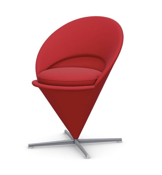 vitra Cone Chair - rood