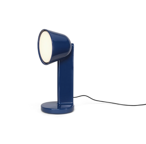 Flos tafellamp Céramique - up/side/down - marineblauw side