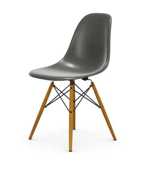 vitra Eames Fiberglass Side chair DSW - essen - elephant hide grey