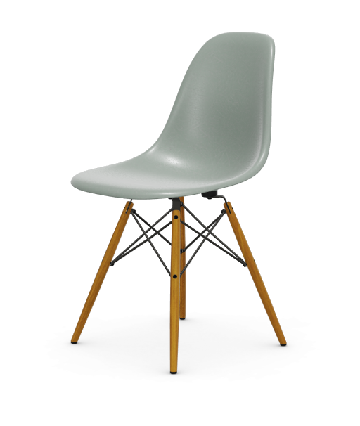 vitra Eames Fiberglass Side chair DSW - essen - sea foam green