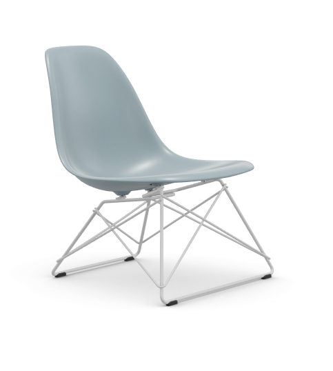 vitra Eames Plastic Side chair LSR RE - wit - ice grey RE