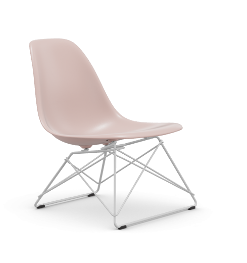 vitra Eames Plastic Side chair LSR RE - wit - pale rose RE