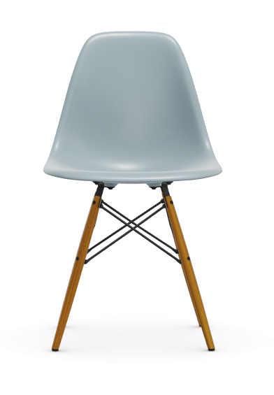 vitra Eames Plastic chair DSW RE - essen - ice grey RE