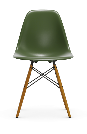 vitra Eames Plastic chair DSW RE - essen - forest green RE