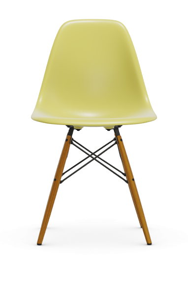 vitra Eames Plastic chair DSW RE - essen - citron RE