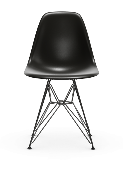 vitra Eames Plastic chair DSR RE - zwart - deep black RE