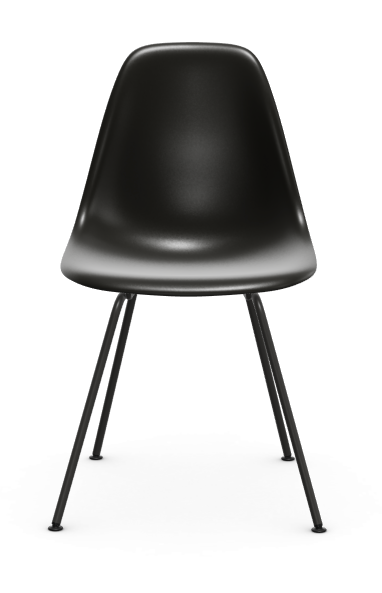 vitra Eames Plastic chair DSX RE - zwart - deep black RE