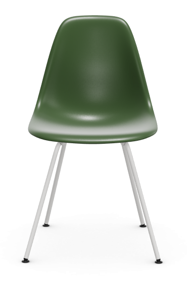 vitra Eames Plastic chair DSX RE - wit - forest green RE