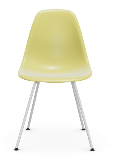 vitra Eames Plastic chair DSX RE - wit - citron RE