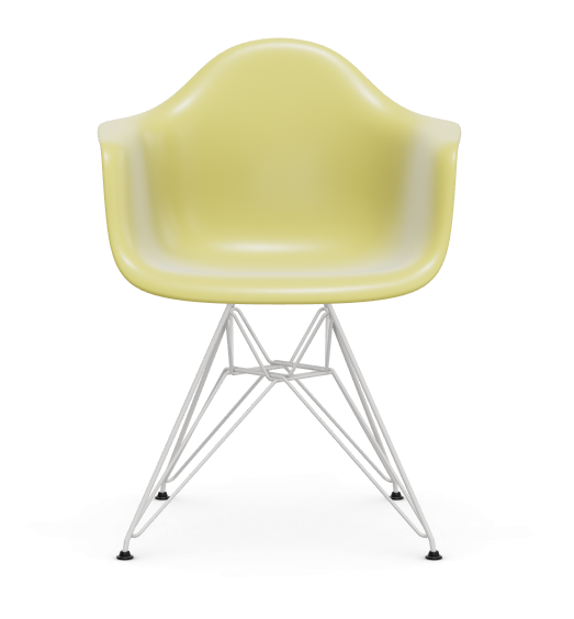 vitra Eames Plastic Armchair DAR RE - wit - citron RE