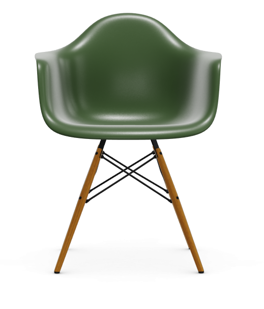 vitra Eames Plastic Armchair DAW RE - essen - forest green RE