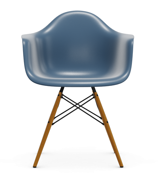 vitra Eames Plastic Armchair DAW RE - essen - sea blue RE