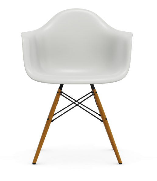 vitra Eames Plastic Armchair DAW RE - essen - cotton white RE