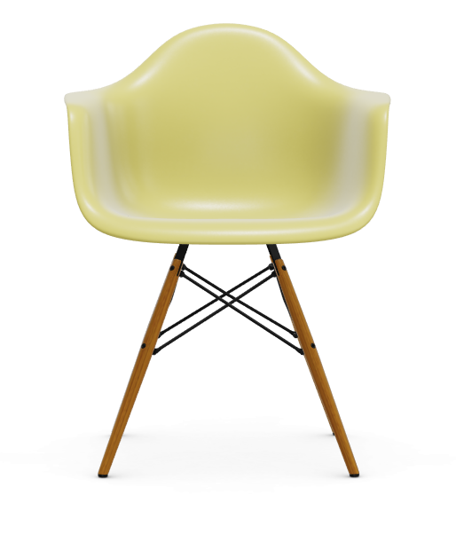 vitra Eames Plastic Armchair DAW RE - essen - citron RE