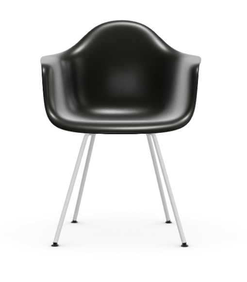 vitra Eames Plastic Armchair DAX RE - wit - deep black RE