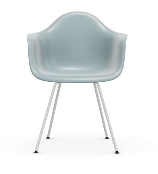 vitra Eames Plastic Armchair DAX RE - wit - ice grey RE