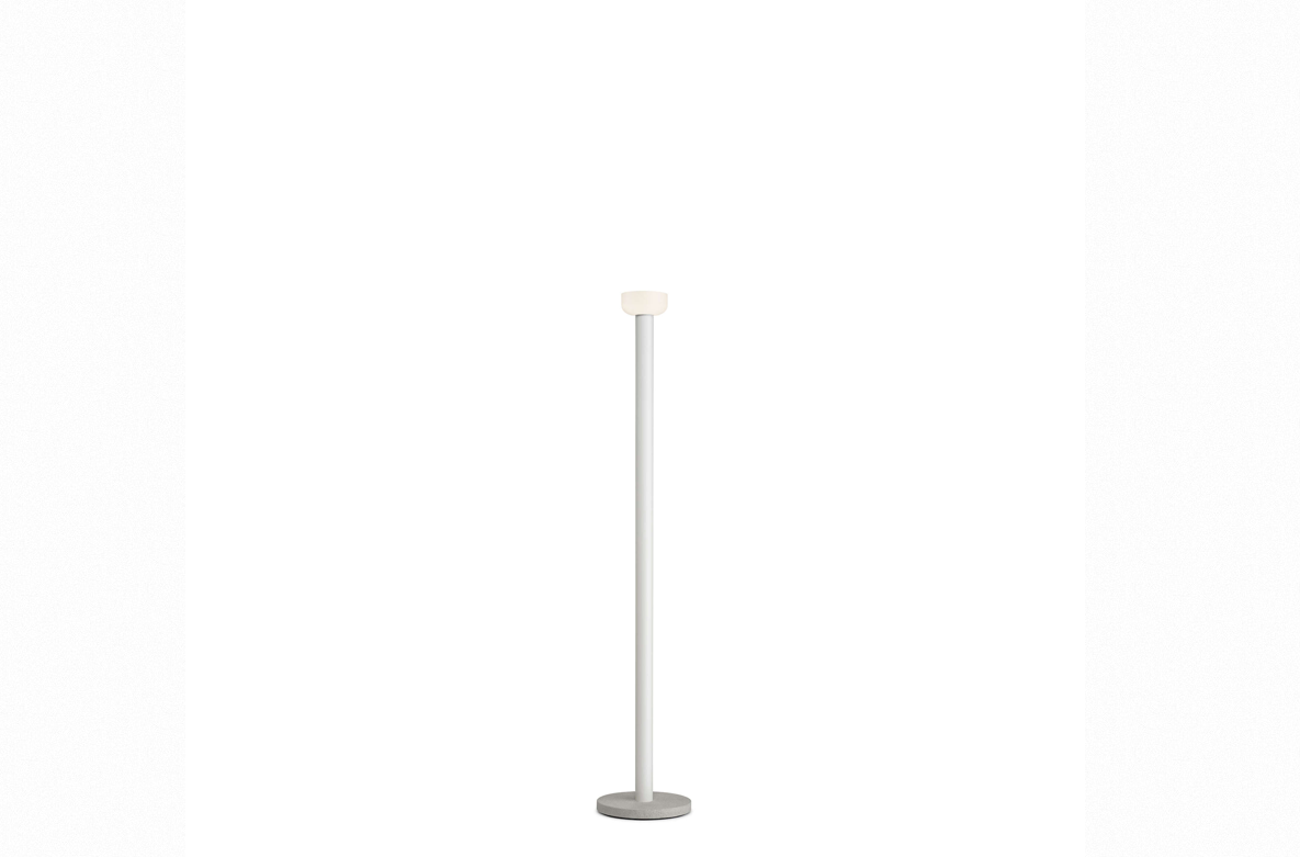 Flos vloerlamp Bellhop - warm grijs