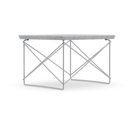 vitra Eames Occasional Table LTR - Carrara marmer