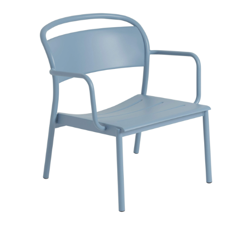 Muuto loungefauteuil Linear - pale blue