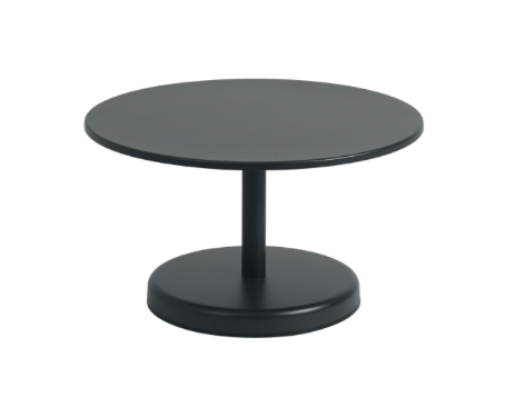 Muuto salontafel Linear - Ø 70 cm. - anthracite black