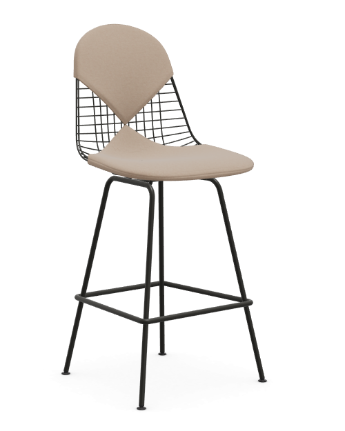 vitra Eames Wire Stool - medium - basic dark - bikini hopsak - nude