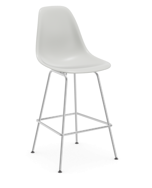 vitra Eames Plastic Stool RE medium - chroom