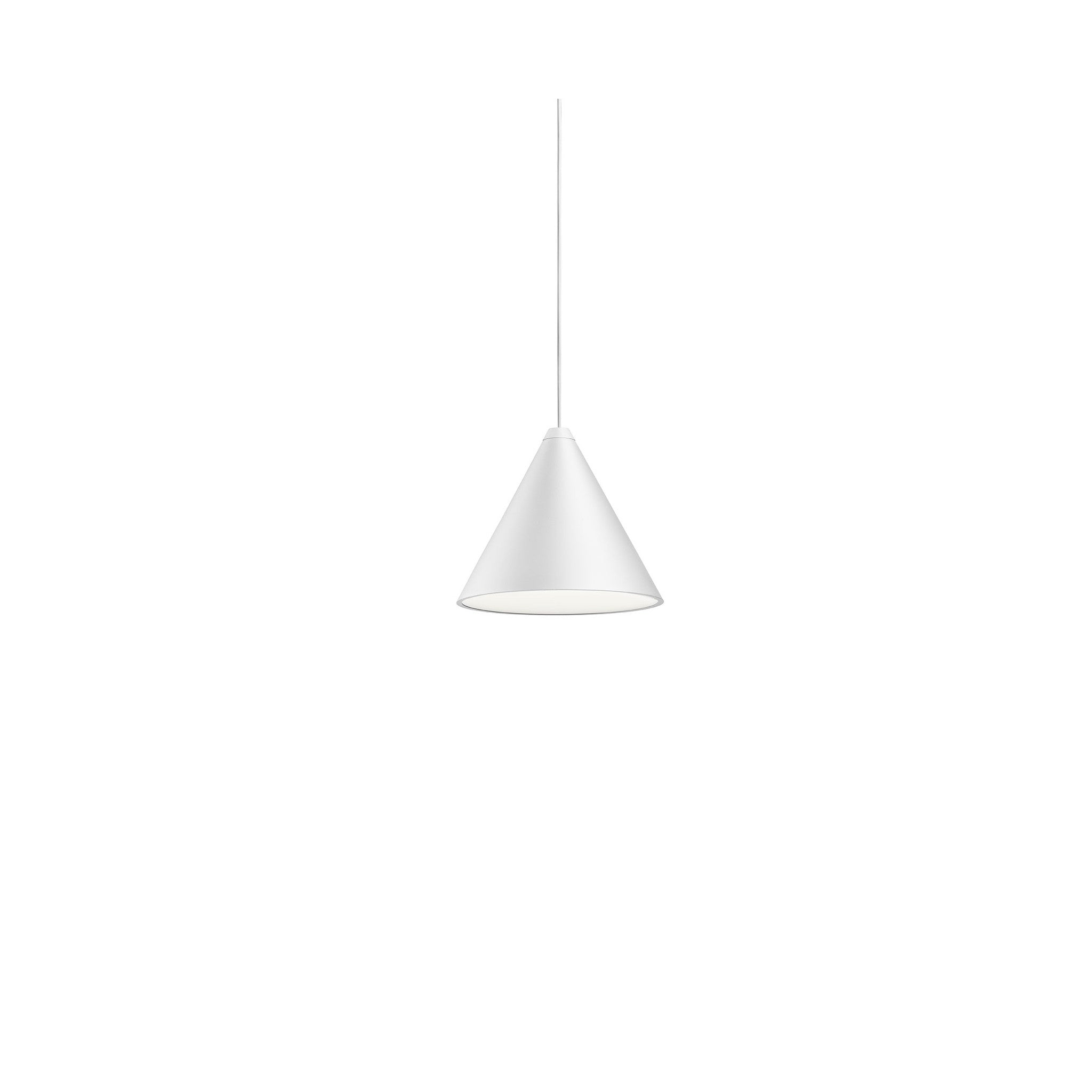 Flos hanglamp String Light Cone - wit / 12 meter