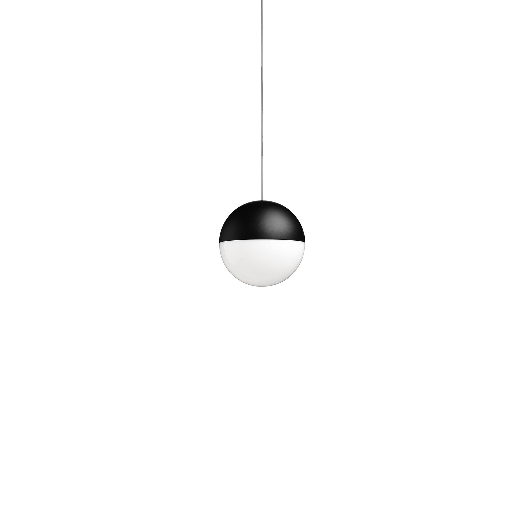 Flos hanglamp String Light Sphere - zwart / 12