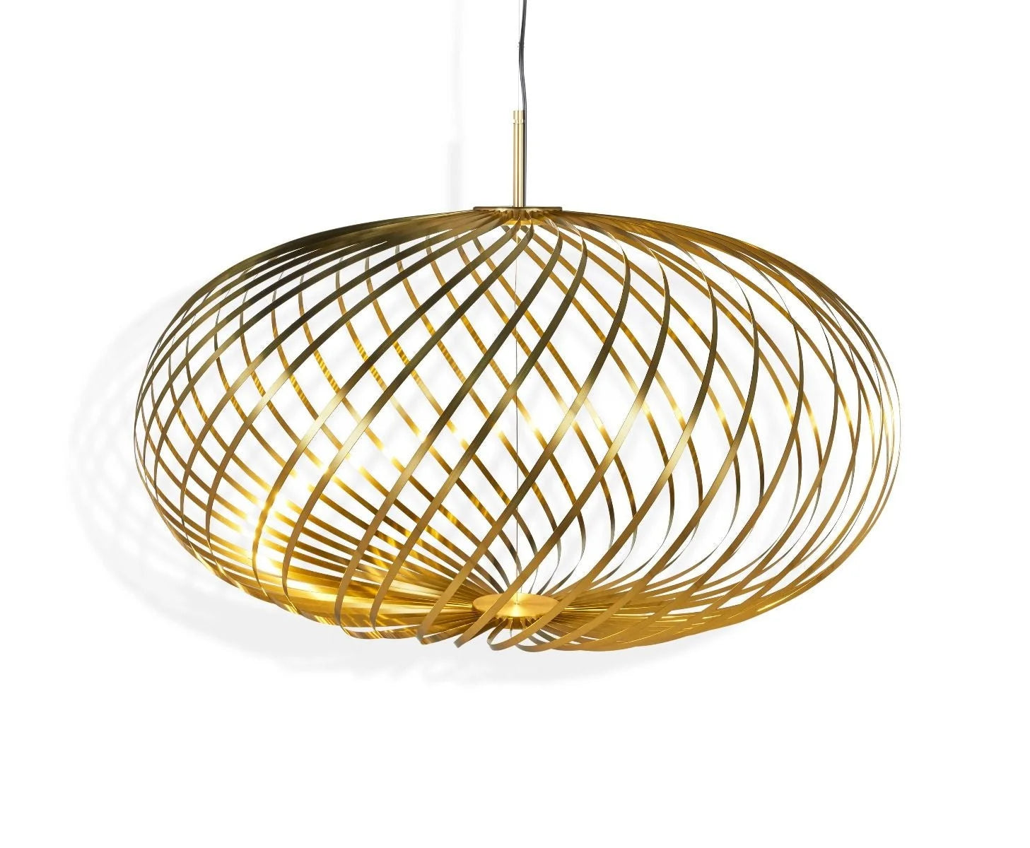 Tom Dixon hanglamp Spring - M - messing