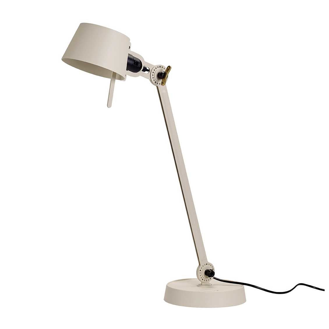 Tonone Bolt bureaulamp één arm op voet - lightning white