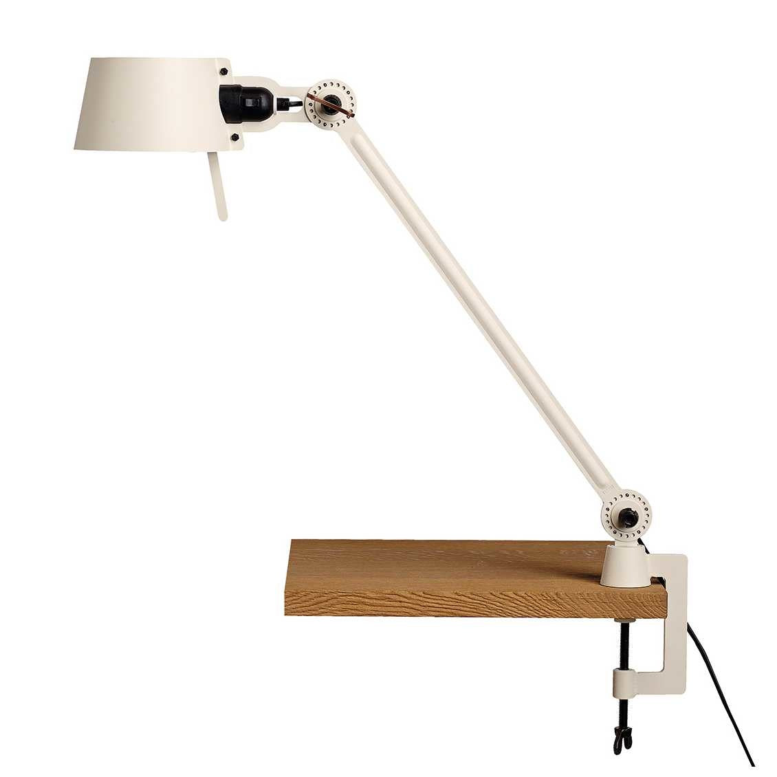 Tonone Bolt bureaulamp één arm met klem - lightning white