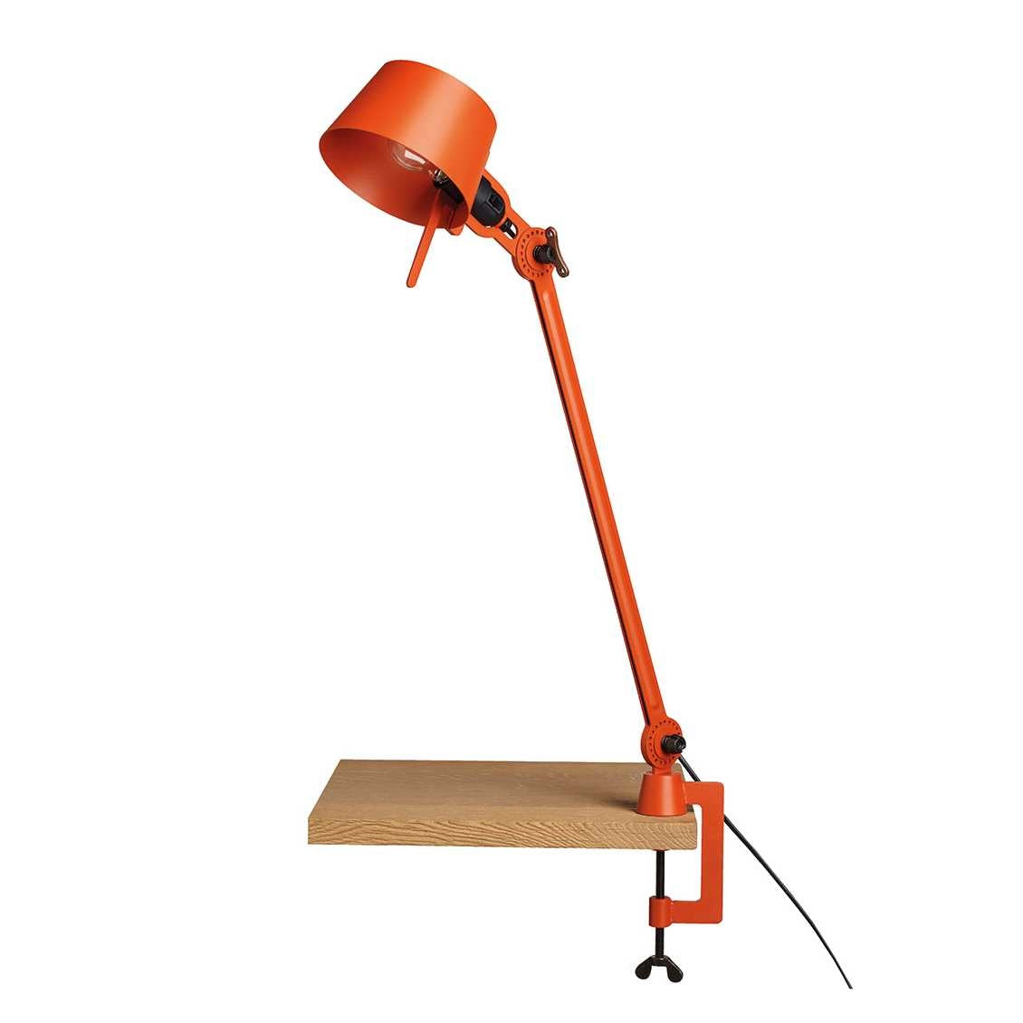 Tonone Bolt bureaulamp één arm met klem - striking orange