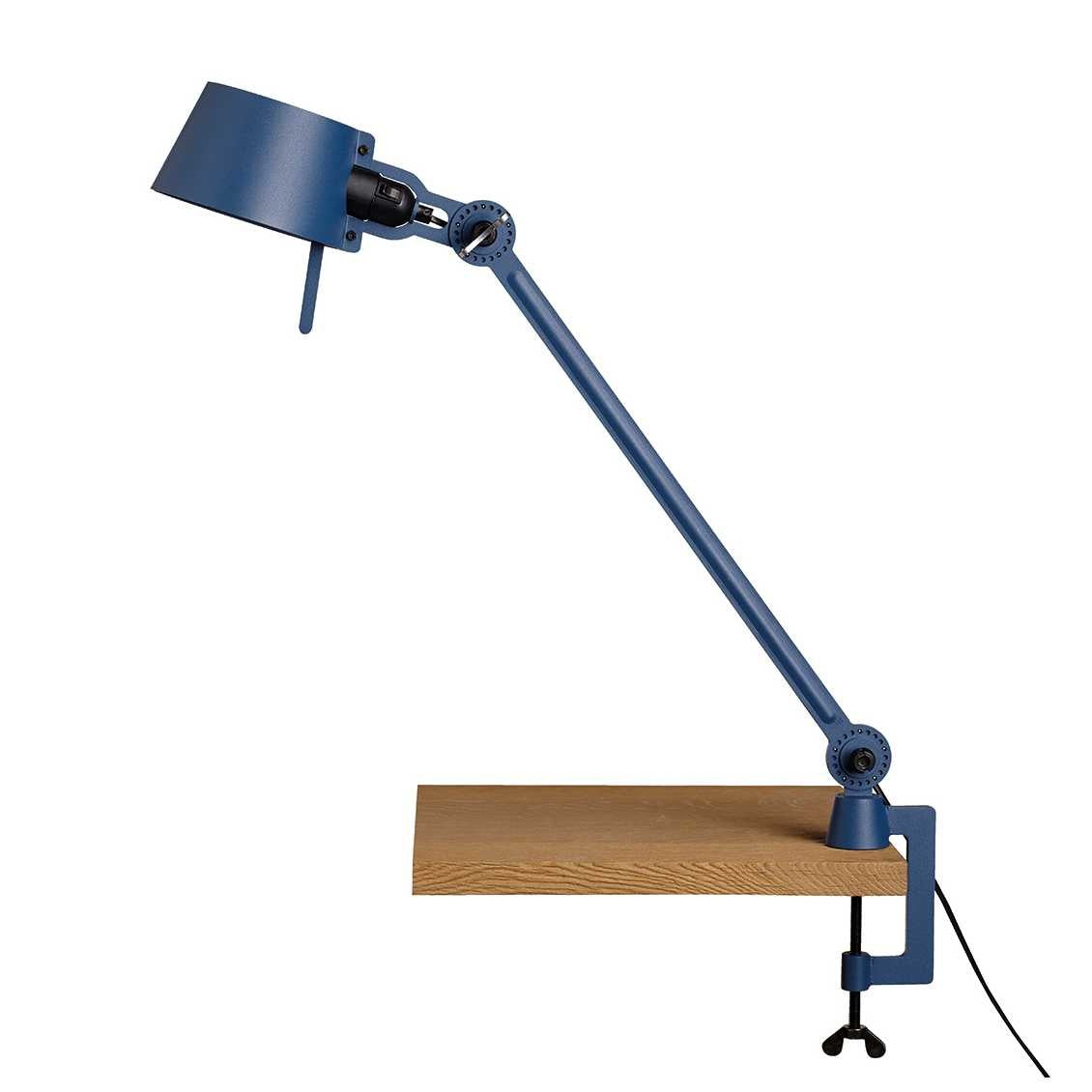 Tonone Bolt bureaulamp één arm met klem - thunder blue