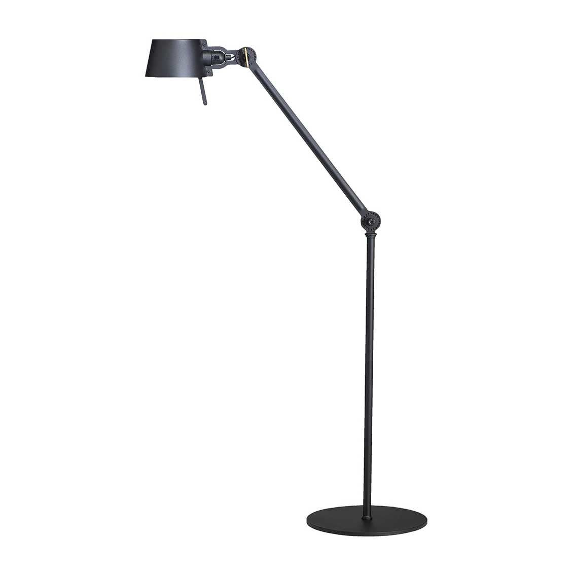 Tonone Bolt vloerlamp één arm - smokey black