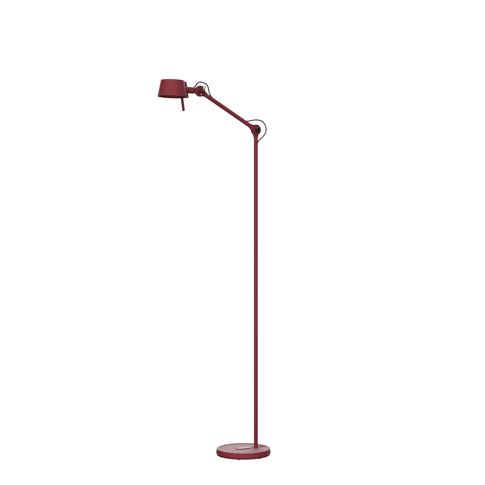 Tonone Bolt10 floor - vloerlamp - Burgundy Red / Zwart