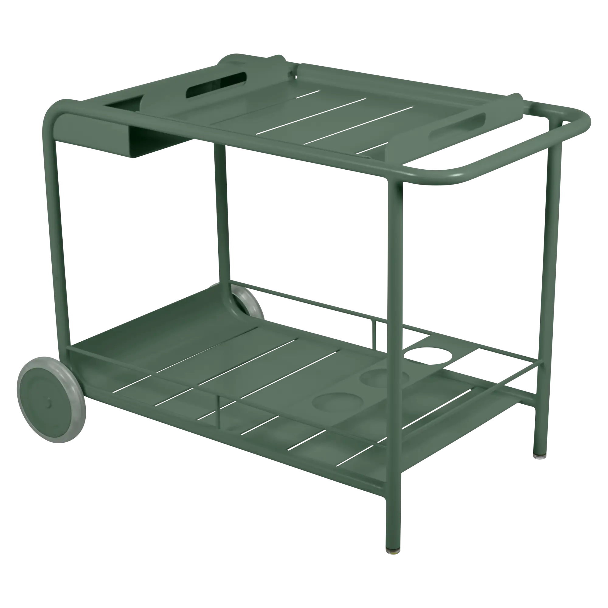 Fermob trolley Luxembourg - Cedar green