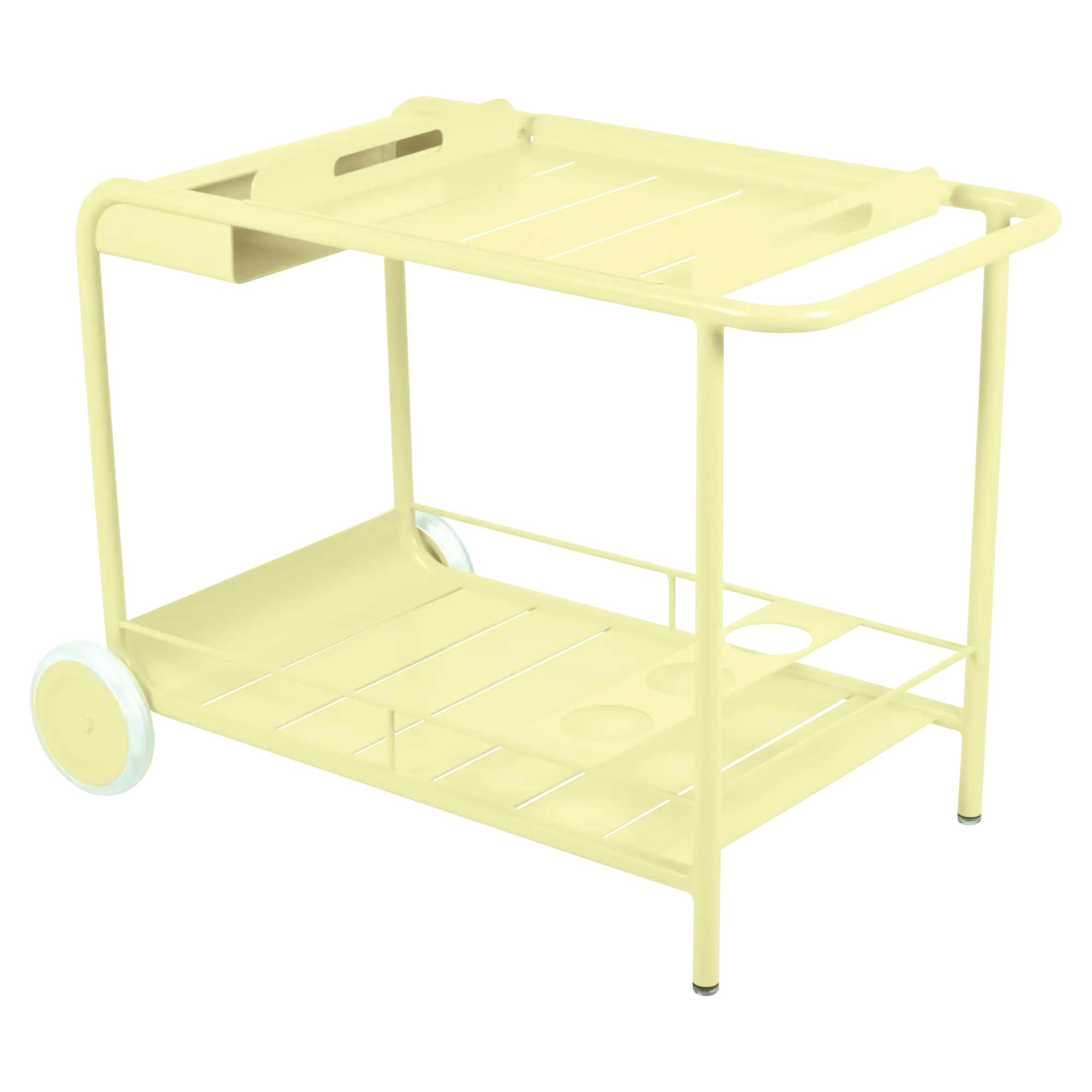 Fermob trolley Luxembourg - Frosted Lemon