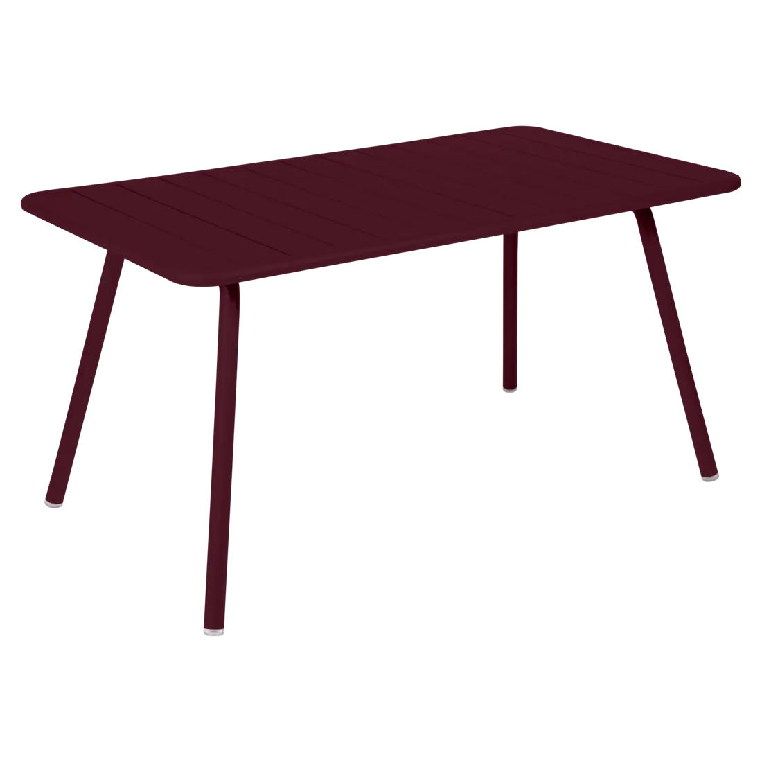 Fermob tuintafel Luxembourg - 80 x 143 cm. - black cherry