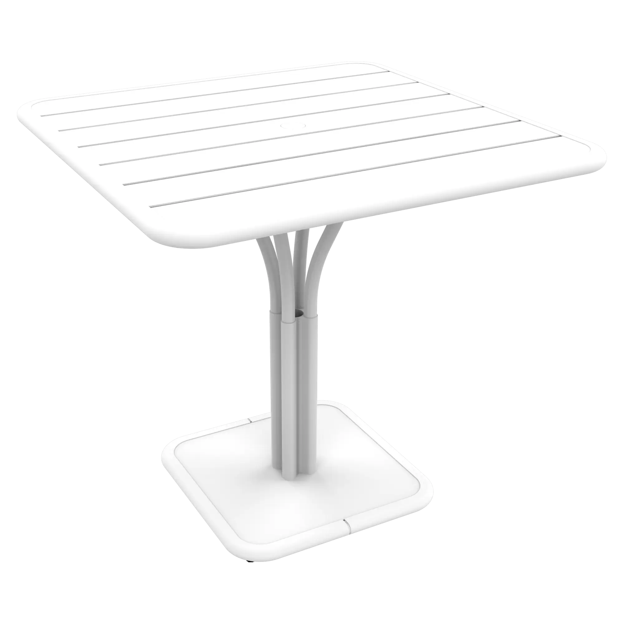 Fermob tuintafel Luxembourg - 80 x 80 cm. - cotton white