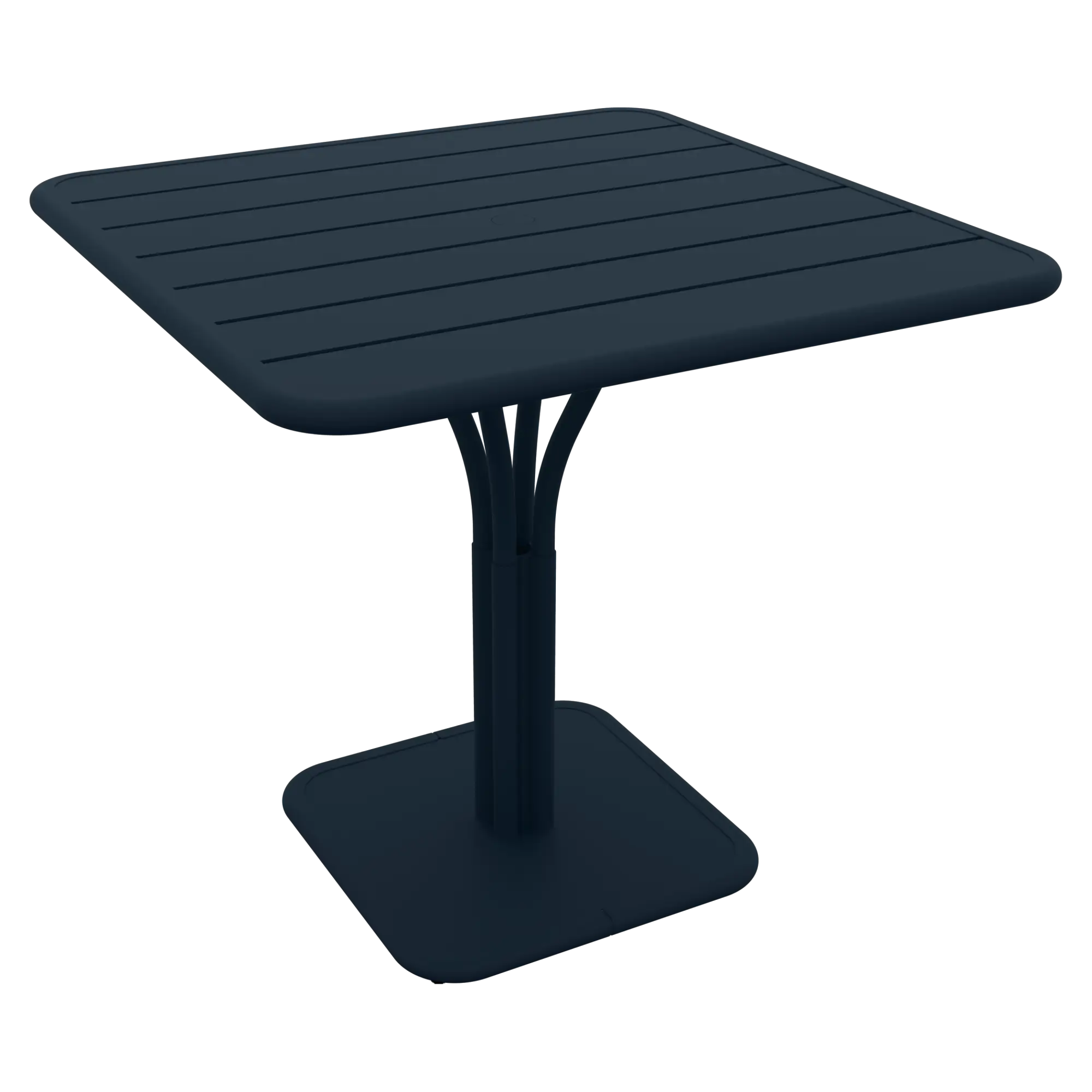 Fermob tuintafel Luxembourg - 80 x 80 cm. - deep blue