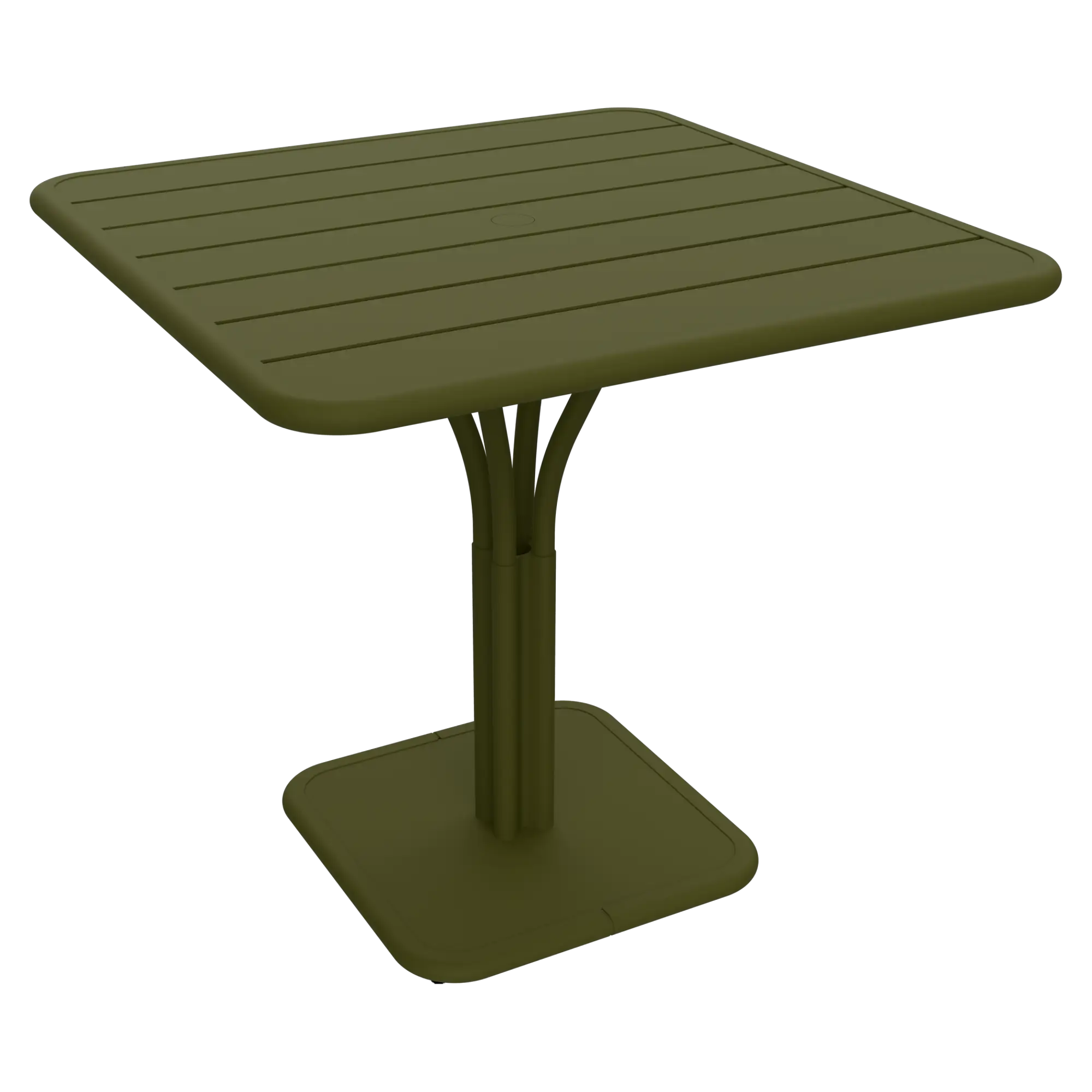 Fermob tuintafel Luxembourg - 80 x 80 cm. - pesto