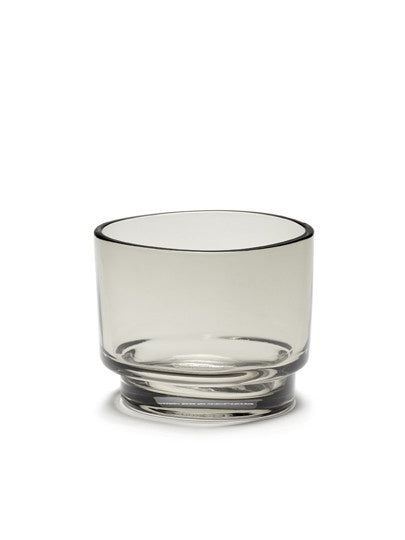 valerie_objects glas Inner Circle - 15 cl. - rook grijs