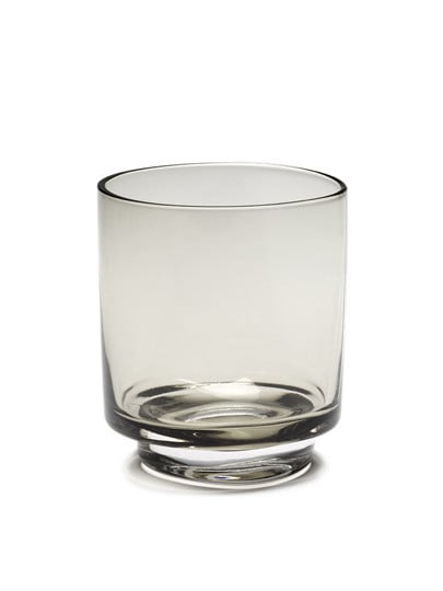 valerie_objects glas Inner Circle - 25 cl. - rook grijs