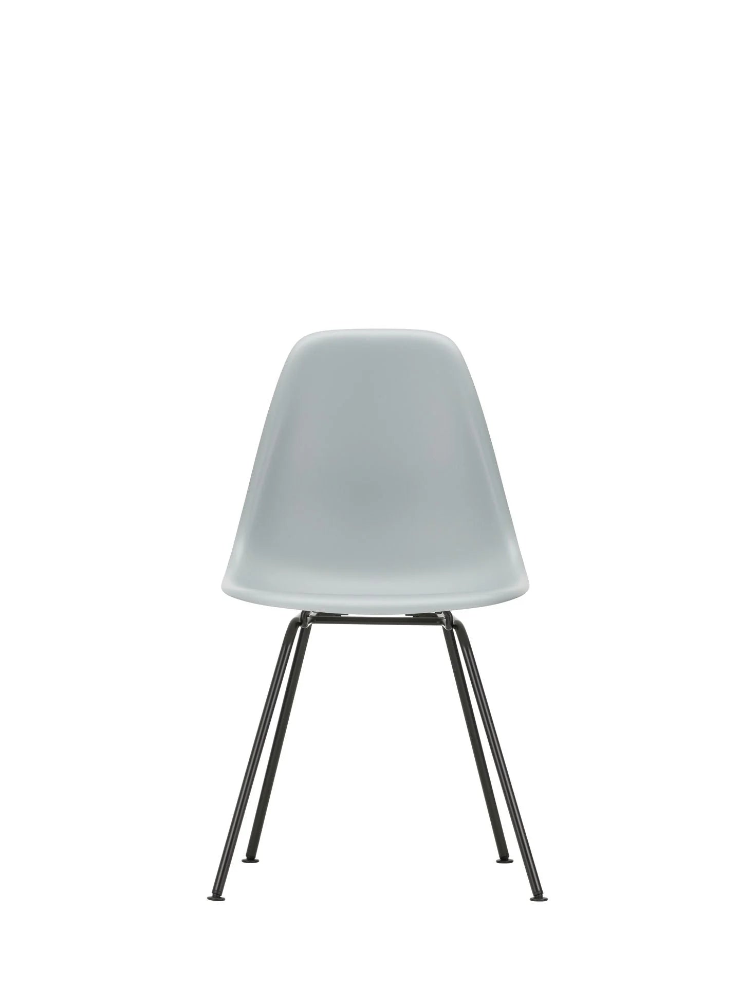 vitra Eames Plastic chair DSX RE - zwart onderstel - Light Grey RE