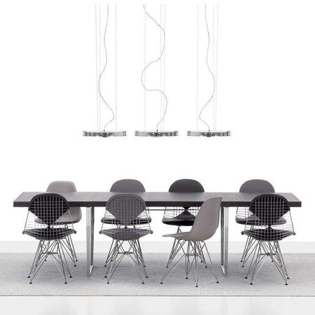 vitra Eames Wire Chair DKR-2 - leder